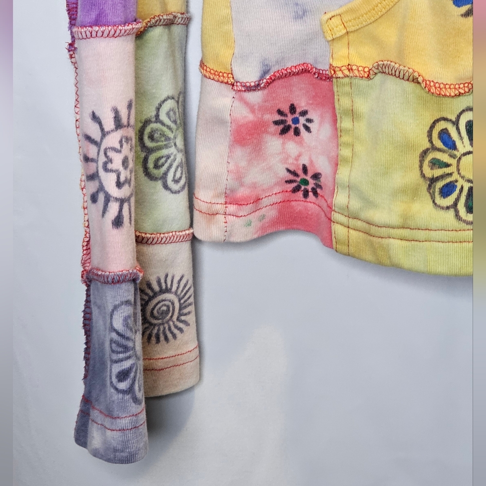 Vintage Rising International Patchwork Hippie Yog… - image 4